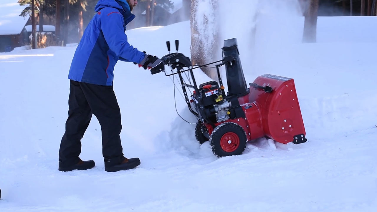 PowerSmart 212cc 24” Two-Stage Gas Snow Blower PS24 Review